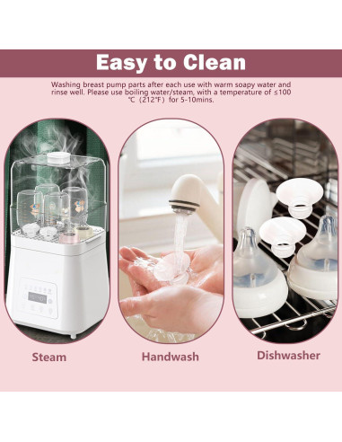 4 Inserciones de Brida 14mm para Extractor de Leche Momcozy