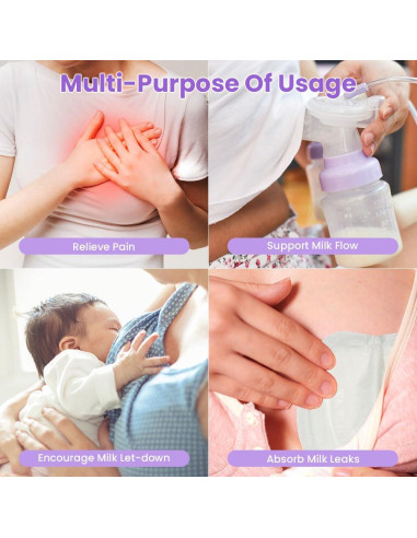 Kit de Terapia para Senos Conbella - 2 Paquetes Calientes y Fríos