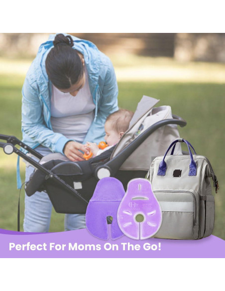 Kit de Terapia para Senos Conbella - 2 Paquetes Calientes y Fríos