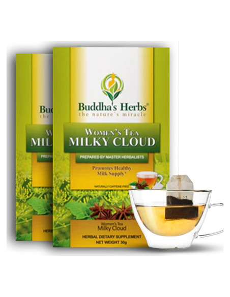 Té de Lactancia Nube Lechosa Buddha's Herbs - 40 Bolsitas Té de Lactancia Nube Lechosa Buddha's Herbs - 40 Bolsitas