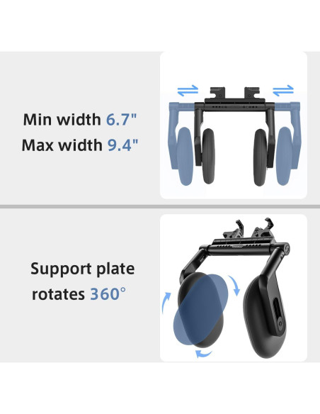 Almohada de Reposacabezas Ajustable Zorunowa A1301 para Coche