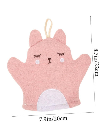 Guantes Exfoliantes GLEAVI 3 Piezas para Ducha Suaves