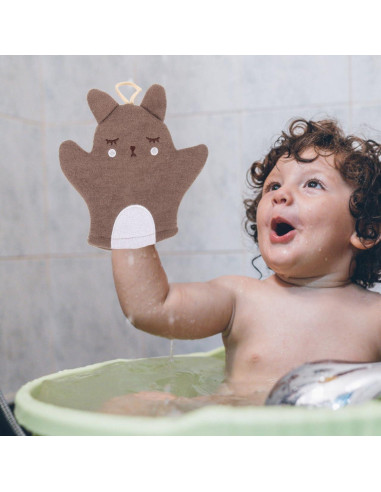 Guantes Exfoliantes GLEAVI 3 Piezas para Ducha Suaves