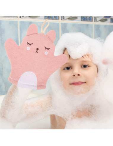 Guantes Exfoliantes GLEAVI 3 Piezas para Ducha Suaves