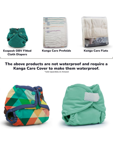 Cubierta de Pañal de Tela Kanga Care Rumparooz Recién Nacido 1.8-6.8 kg