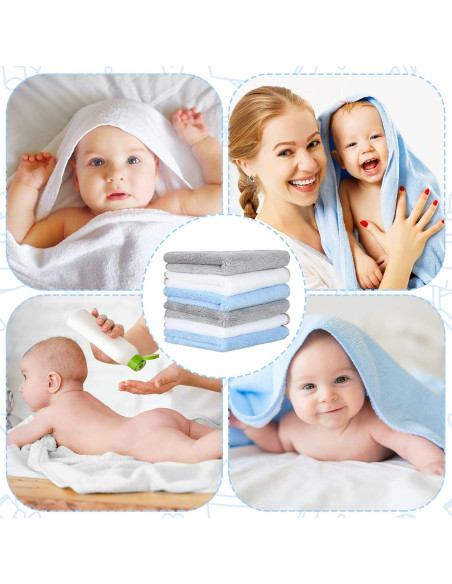 Conjunto de Toallas de Baño con Capucha Moukeren 15 Pcs