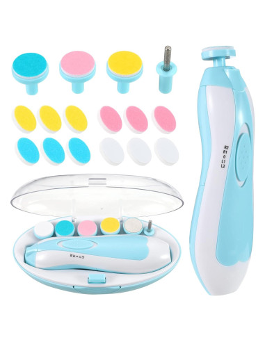 Cortauñas Eléctrico NECOTT 20 en 1 para Bebés y Adultos