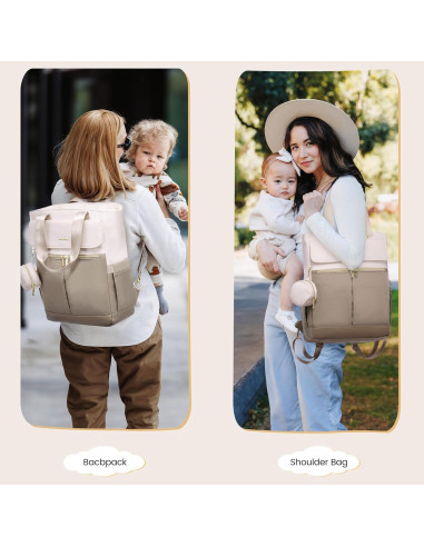 Mochila de Pañales LoveVook 15.6" Impermeable con Manta