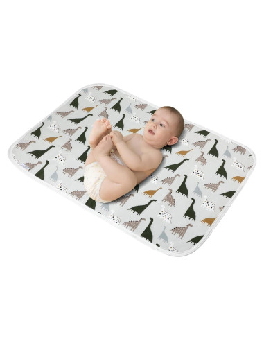 Alfombrilla para Cambiar Pañales Dinosaurio Bonito 54.9x80cm