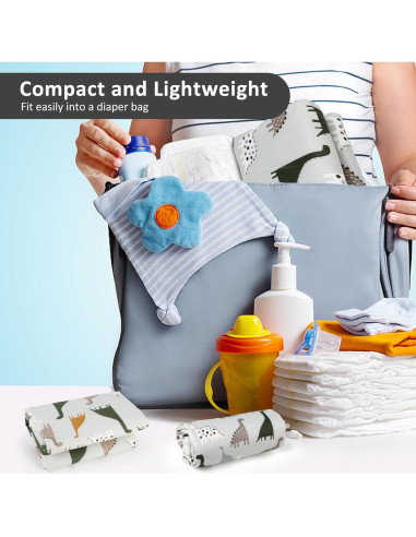 Alfombrilla para Cambiar Pañales Dinosaurio Bonito 54.9x80cm