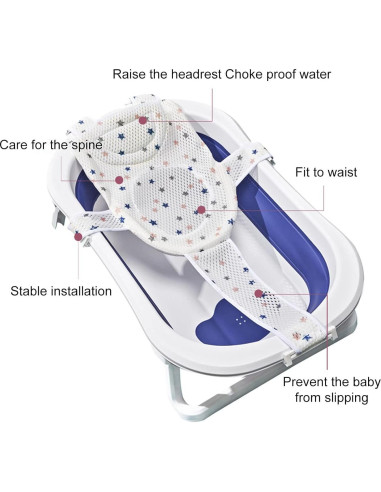 Red de Soporte para Asiento de Baño VGEBY para Bebés