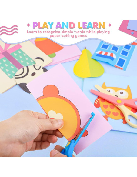 Set de Tijeras de Seguridad UCEC para Niños - 104 Piezas