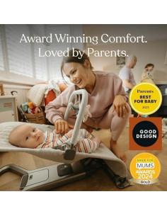 Balancín Ergobaby Evolve 3-en-1 Gris Claro Ajustable 2