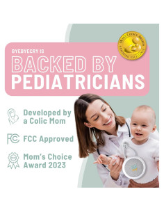 Máquina de Sonido ByeByeCry para Cólicos de Bebés - 10 Sonidos Calmantes 2