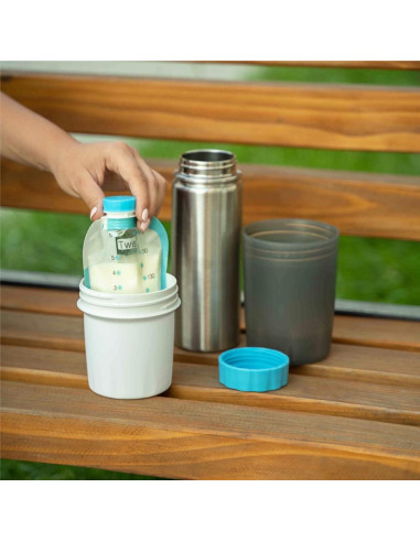 Calentador de Botellas de Viaje Kiinde Kozii Voyager - Portátil