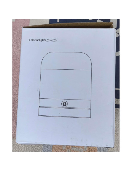 Luz Nocturna LED ELITUN RGB Táctil 13 Colores Regulable