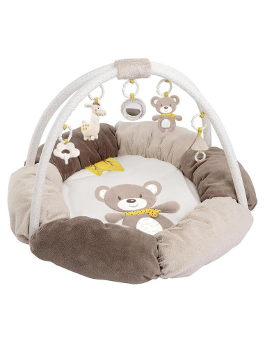 Alfombra de Juego 5 en 1 Oso para Bebés Grande y Gruesa