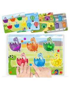 Juguete de Actividades 4 en 1 UIIOPJIOM para Niños 3-5 Años