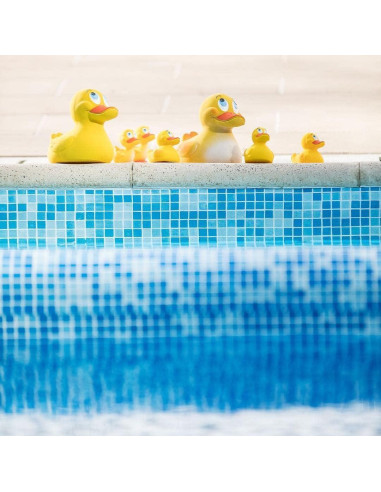 Pato Chirriante Lanco 100% Caucho Natural Ecológico 8cm