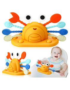 Juguete Montessori Qkie para Bebés 6-12 Meses Silicona