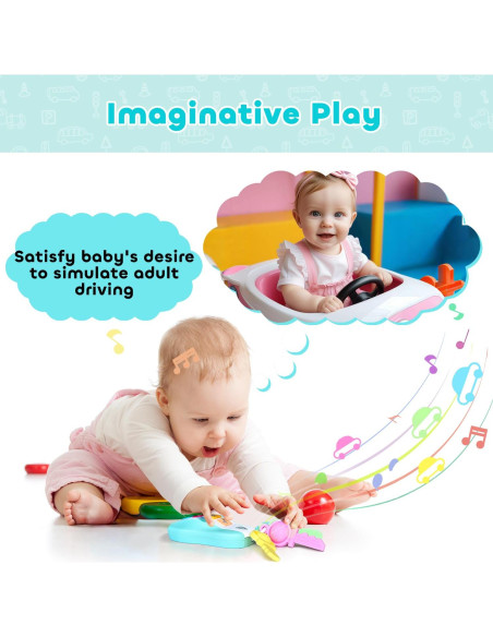 Juguete Musical de Dentición MOMUSE para Bebés 6-12 Meses