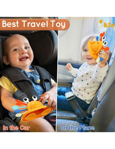 Juguete Montessori Qkie para Bebés 6-12 Meses Silicona