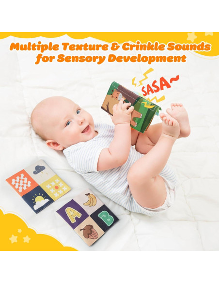 Juguetes Montessori para Bebés 6-12 Meses - Caja de Actividad