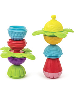 Juego de Cubo Lalaboom - 12 Perlas Educativas para Niños 10 Meses a 3 Años 2