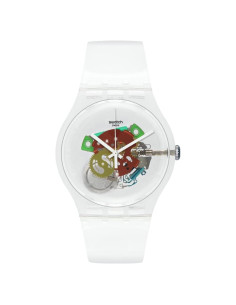 Reloj de Cuarzo Unisex Swatch New Gent 41mm Transparente