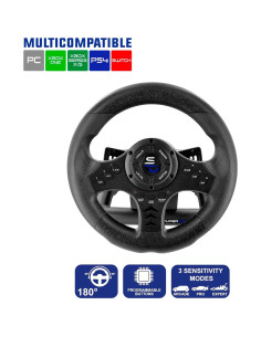 Volante de carreras Subsonic SV450 con pedales y palancas 2