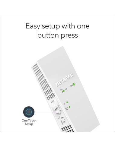 Extensor de Rango WiFi Mesh NETGEAR EX6250 Doble Banda AC1750