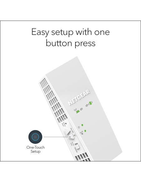 Extensor de Rango WiFi Mesh NETGEAR EX6250 Doble Banda AC1750