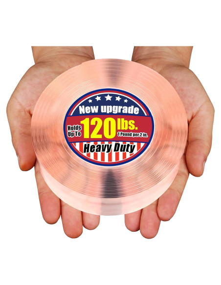 Cinta de Montaje Doble Cara 3.05 cm x 609.6 cm Transparente