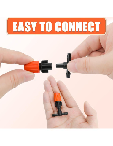 80 Goteadores Micro Spray Ajustables Sumalon para Riego Jardín