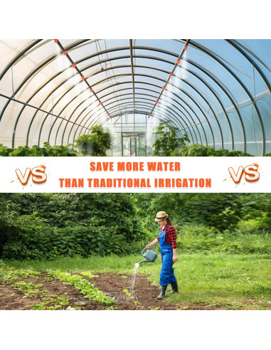 80 Goteadores Micro Spray Ajustables Sumalon para Riego Jardín