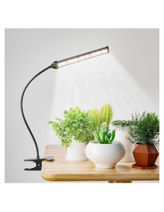 Luz de Crecimiento GooingTop LED 5000K Espectro Completo con Clip