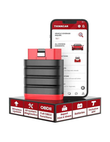 Escáner OBD2 Bluetooth Thinkcar Thinkdiag Mini - Diagnóstico Completo