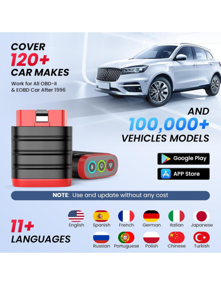 Escáner OBD2 Bluetooth Thinkcar Thinkdiag Mini - Diagnóstico Completo