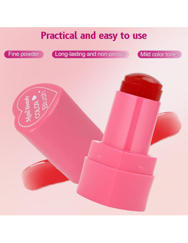 Tinte Jelly Multiusos Lingyun 5.9ml Rosa Claro + Naranja