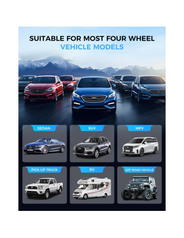 Sistema TPMS Fvtga T12 Monitoreo de Presión Neumáticos Solar