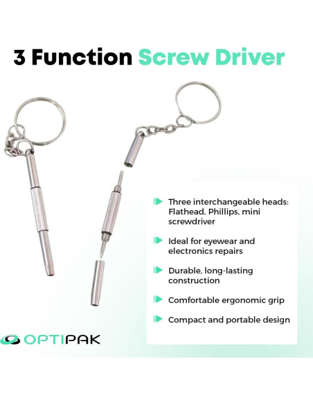 Kit de Limpieza de Gafas OPTIPAK - 2 Spray 30ml + 2 Paños