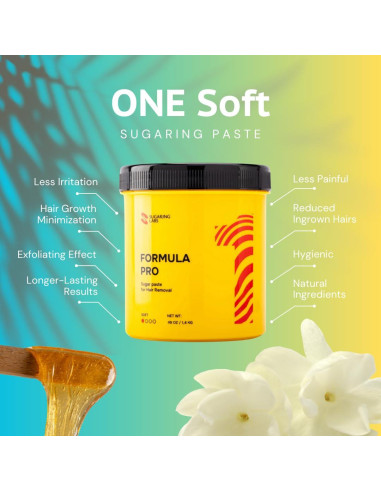 Pasta de Azúcar FORMULA PRO Suave 1388g para Depilación