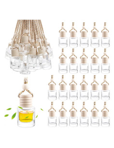 50 Botellas de Vidrio para Ambientador de Auto WS1561Y50