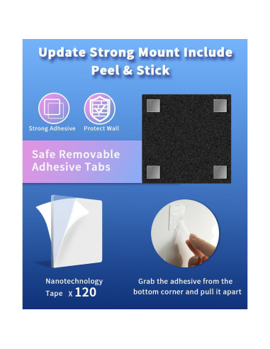 Paquete de 22 Paneles Acústicos 30.48x30.48cm Negro