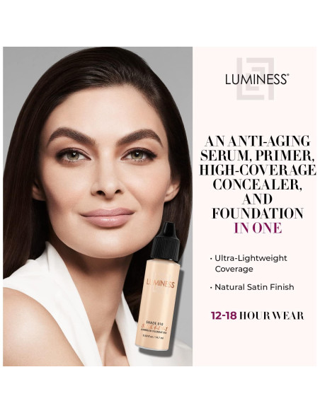 Base de Maquillaje LUMINESS Silk 4-en-1 Tono 010 14.79 ml Base de Maquillaje LUMINESS Silk 4-en-1 Tono 010 14.79 ml