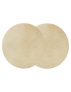 Cabeza de Tambor de Cuero de Búfalo Bnineteenteam 30 cm 2 Pcs