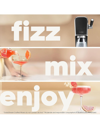 Mezclas de Cócteles SodaStream Pomelo y Flor de Saco 3 Pack