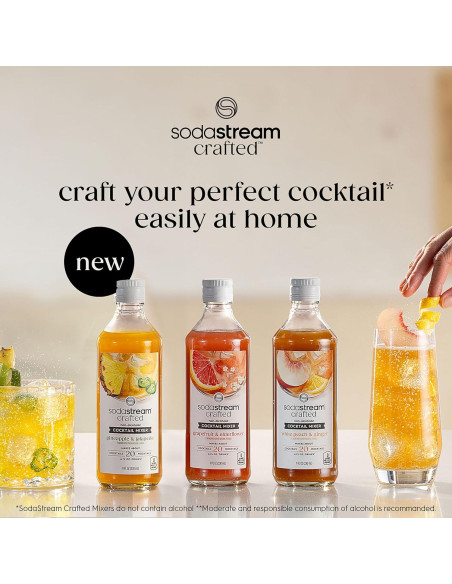 Mezclas de Cócteles SodaStream Pomelo y Flor de Saco 3 Pack