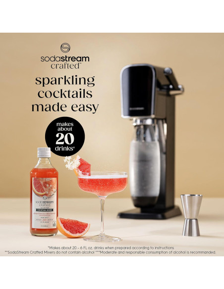 Mezclas de Cócteles SodaStream Pomelo y Flor de Saco 3 Pack