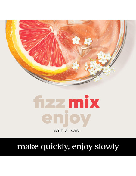 Mezclas de Cócteles SodaStream Pomelo y Flor de Saco 3 Pack